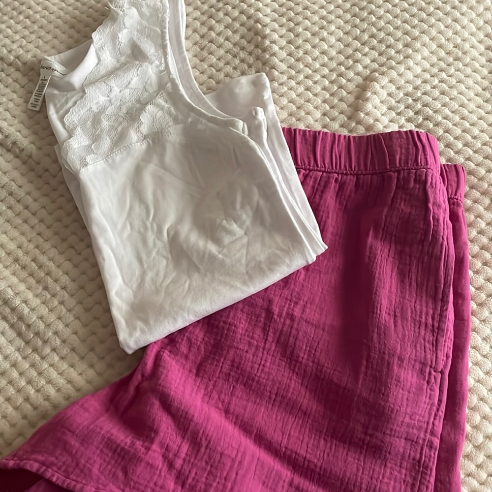 Shorts and top